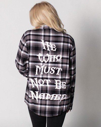 Camicia flanella nera - flanella,