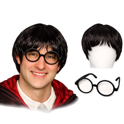 Parrucca occhiali harry - e,