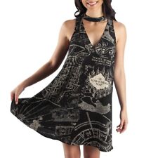 Abito collo alto senza maniche